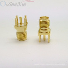 SMA pcb female mount conector de RF m12